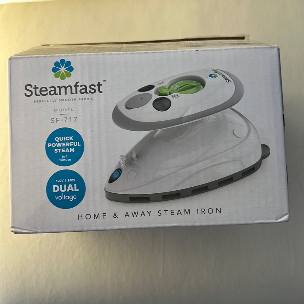 Small travel steam iron
